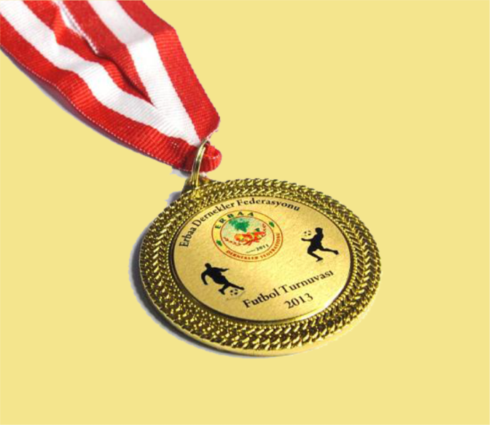 madalya örnekleri  spor ödül madalyası  logo baskılı madalya  turnuva madalyası  özel tasarım madalya