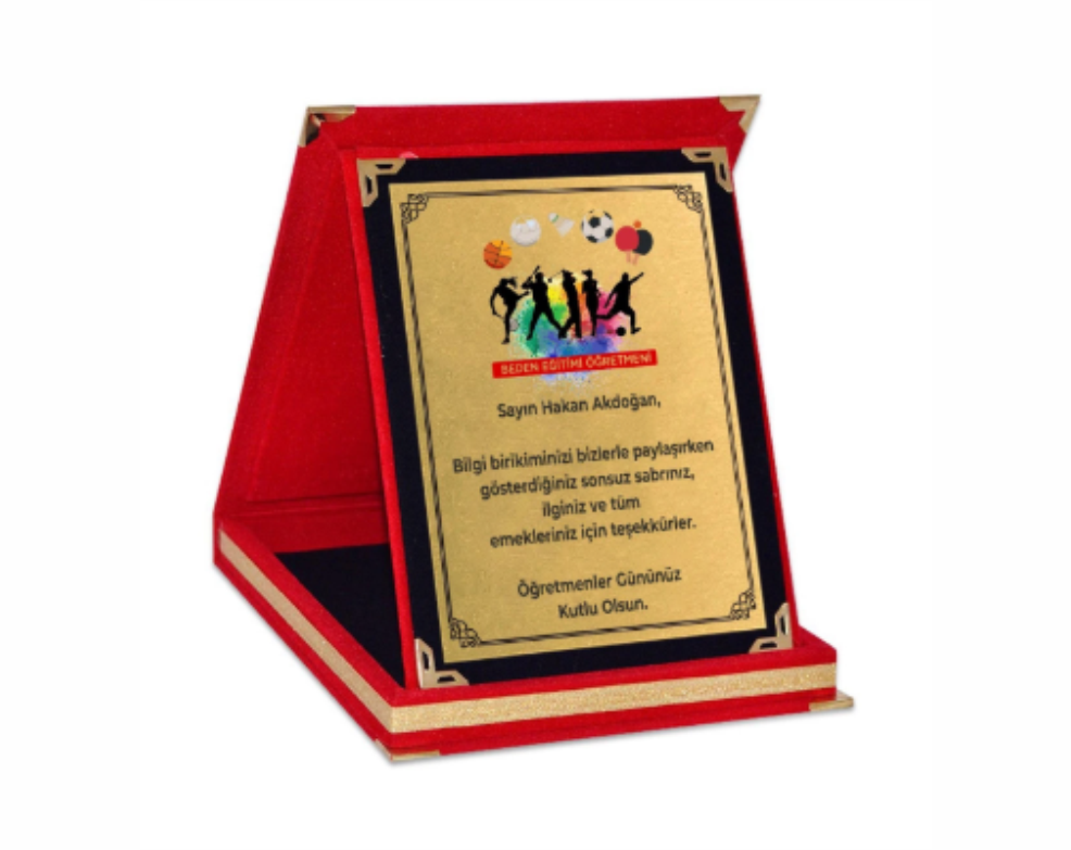 Kadife Plaket